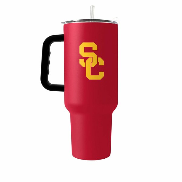 Logo Brands USC 40oz Flipside Powder Coat Tumbler 205-S40PT-34